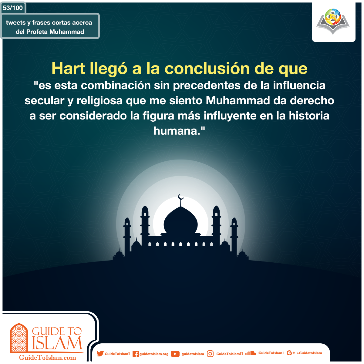 Michael H. Hart habla de Muhammad